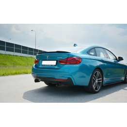 Накладка сплиттер на крышку багажника на BMW 4 F36 Gran Coupe